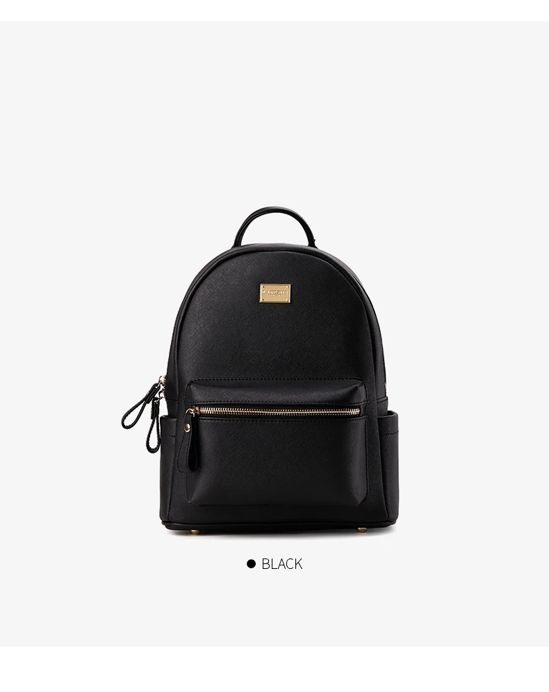 Роскошный рюкзак из натуральной кожи Мини рюкзаки дизайнерские женские высококачественные школьные сумки для девочек-подростков черные mochilas mujer