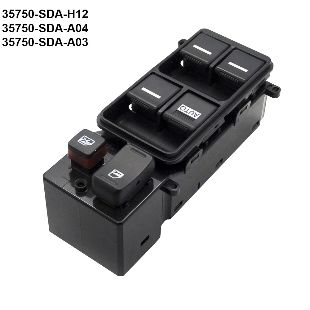 New Electric Power Window Master Control Switch Suitable For Honda Accord 35750 SDA H12 DXY88in