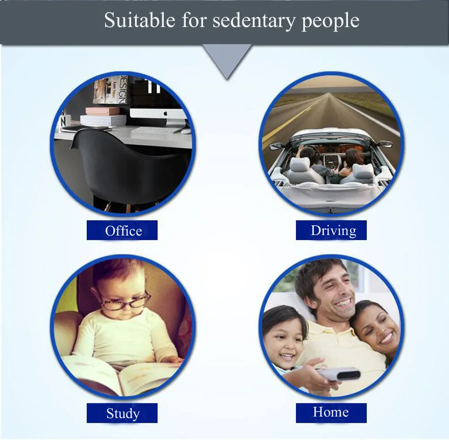 Coccyx Orthopedic Seat Pads Kitchen Chairs Lumbar Support Comfort Memory Foam Cushion Home Decor Luxury Cushion