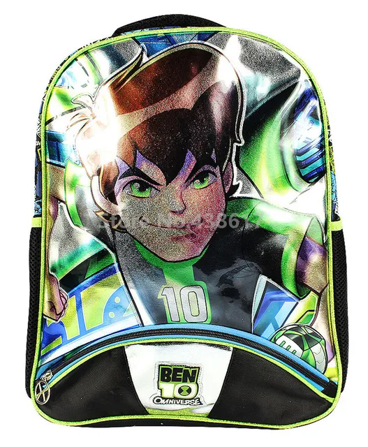 nova moda dos desenhos animados ben 10 sacos de escola para os
