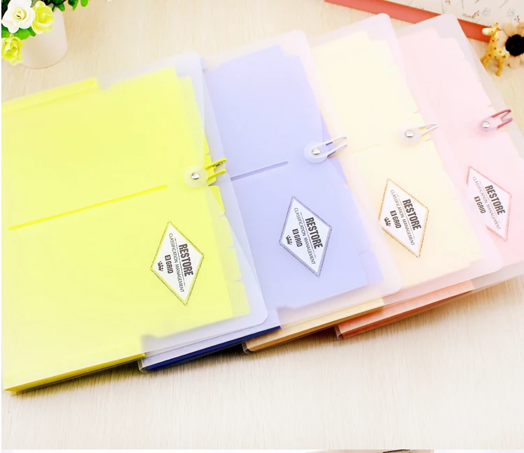 

Korea Multi - layer Accordion Pouch Student Papers Document Papers Invoice Papers Receipt Papers Folder