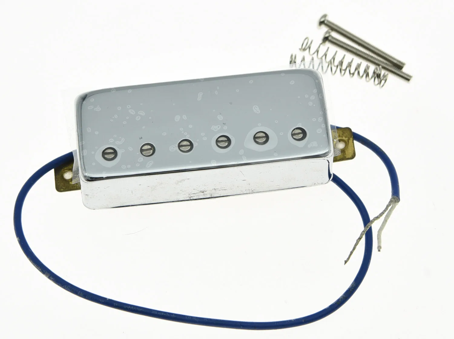 KAISH Chrome LP Guitar Mini Humbucker Bridge Pickup 6.5K Ceramic Pickups for | Спорт и развлечения