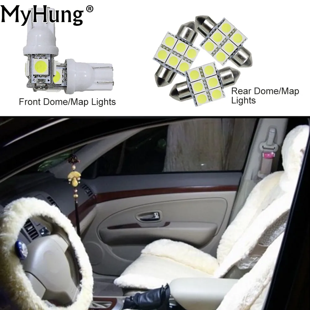 Convenience Bulbs Car Led Interior Light C10W W5W Replacement Bulbs For
