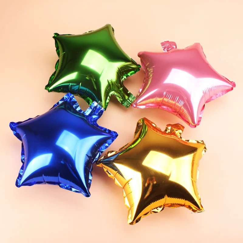 18 дюймов надувной шар из алюминиевой фольги в форме звезды для свадебного украшения Детские Классические игрушки Воздушные шары