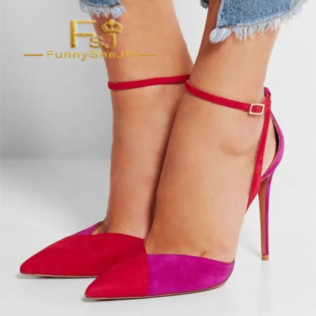 pink 4 inch heels
