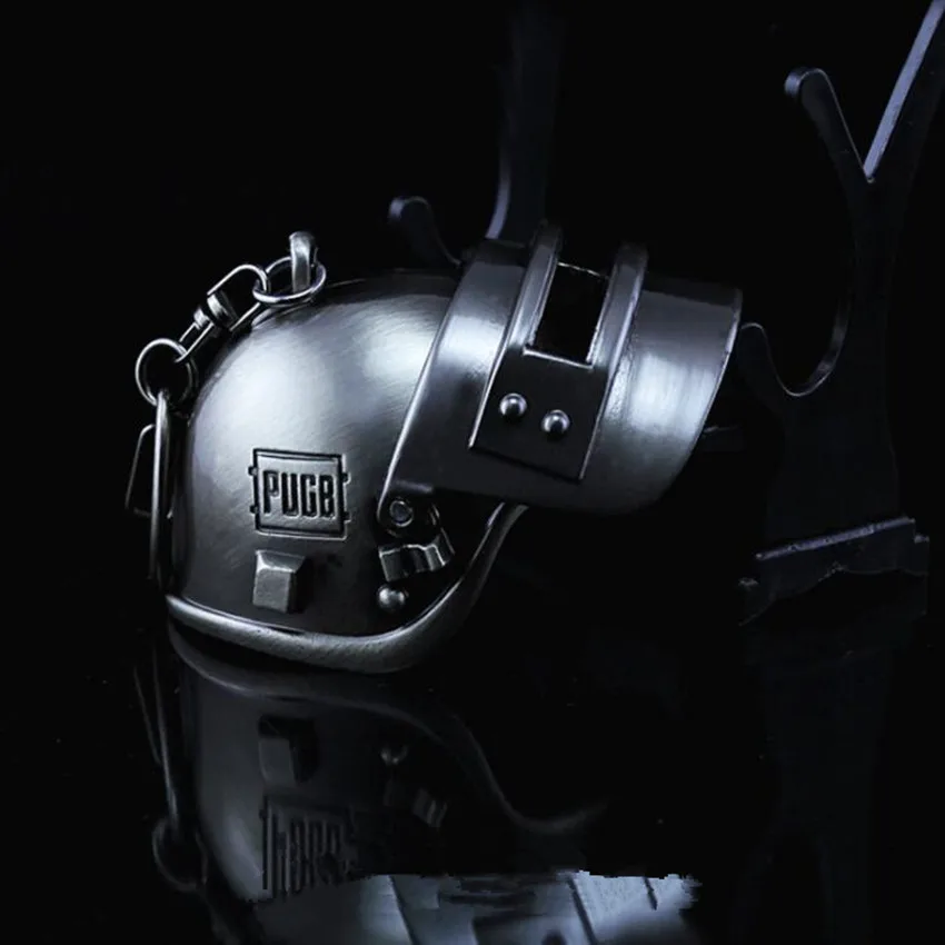 Game PUBG Playerunknown's Battlegrounds Cosplay Costumes Props Alloy Lv3 Helmet Armor Model Key Cha