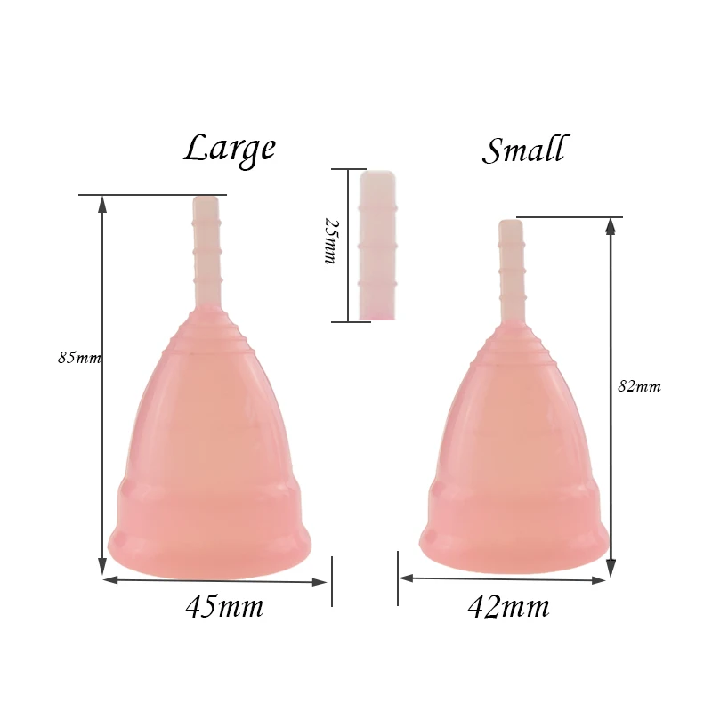 Женские Гигиенические менструальные чашки и медицинские силиконовые вагинальные чашки стерилизация для женщин менструальный период женский период чашки