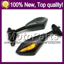 2X Carbon Turn Signal Mirrors For SUZUKI GSXR1000 03-04 K3 GSXR 1000 GSX R1000 GSXR-1000 K3 03 04 2003 2004 Rearview Side Mirror