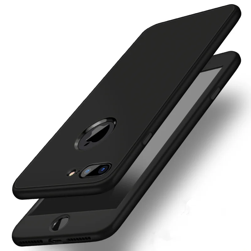 Ultra-thin 360 Full Body Phone Case For iPhone 7 Cases For iPhone X 6 6S 8 Plus 5 5S SE Cover Soft Silicone Shell Capa Ultra-thin 360 Full Body Phone Case For iPhone 7 Cases For iPhone X 6 6S 8 Plus 5 5S SE Cover Soft Silicone Shell Capa