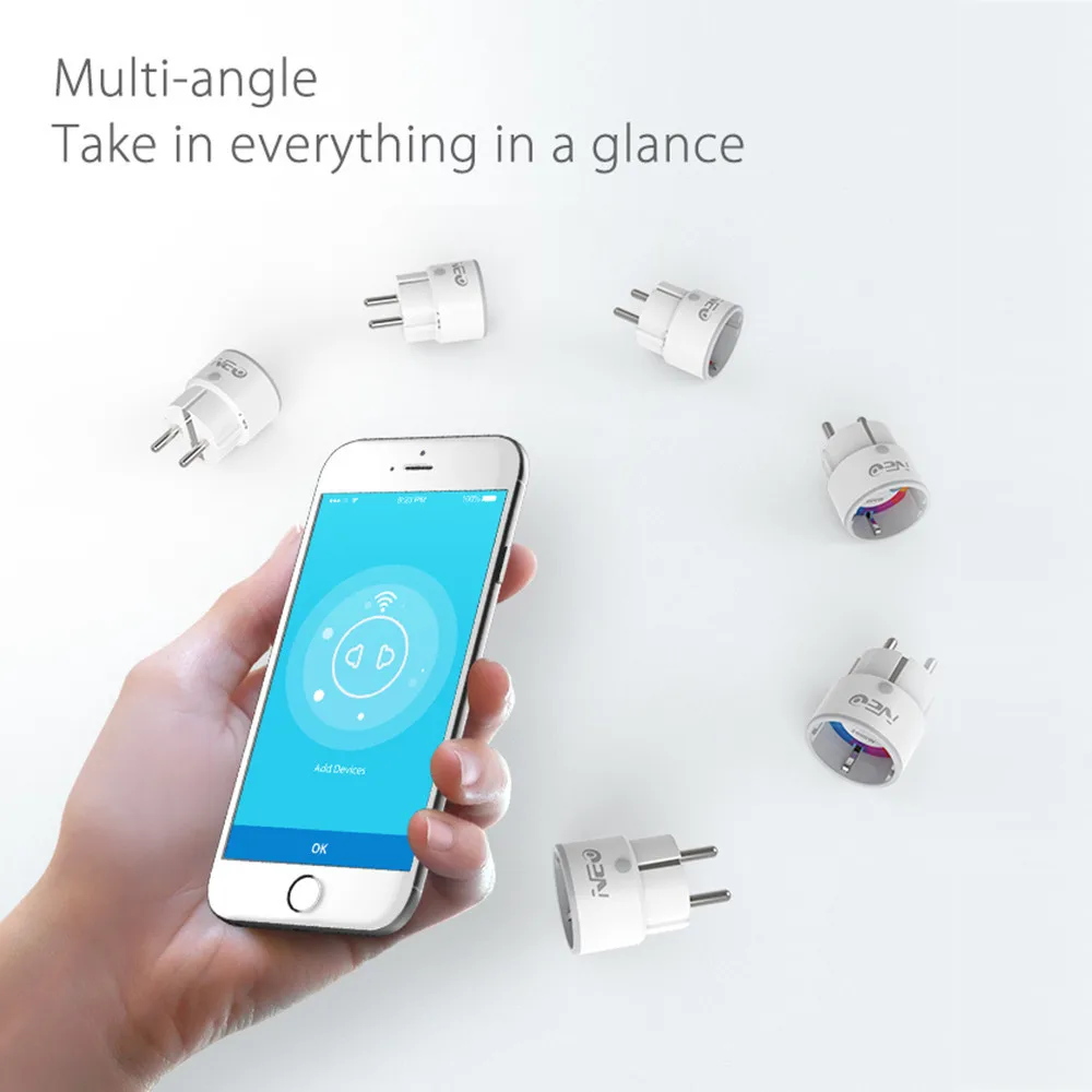 

Smart Mini WiFi Plug Outlet Switch work with Echo Alexa Google Home Remote EU #4