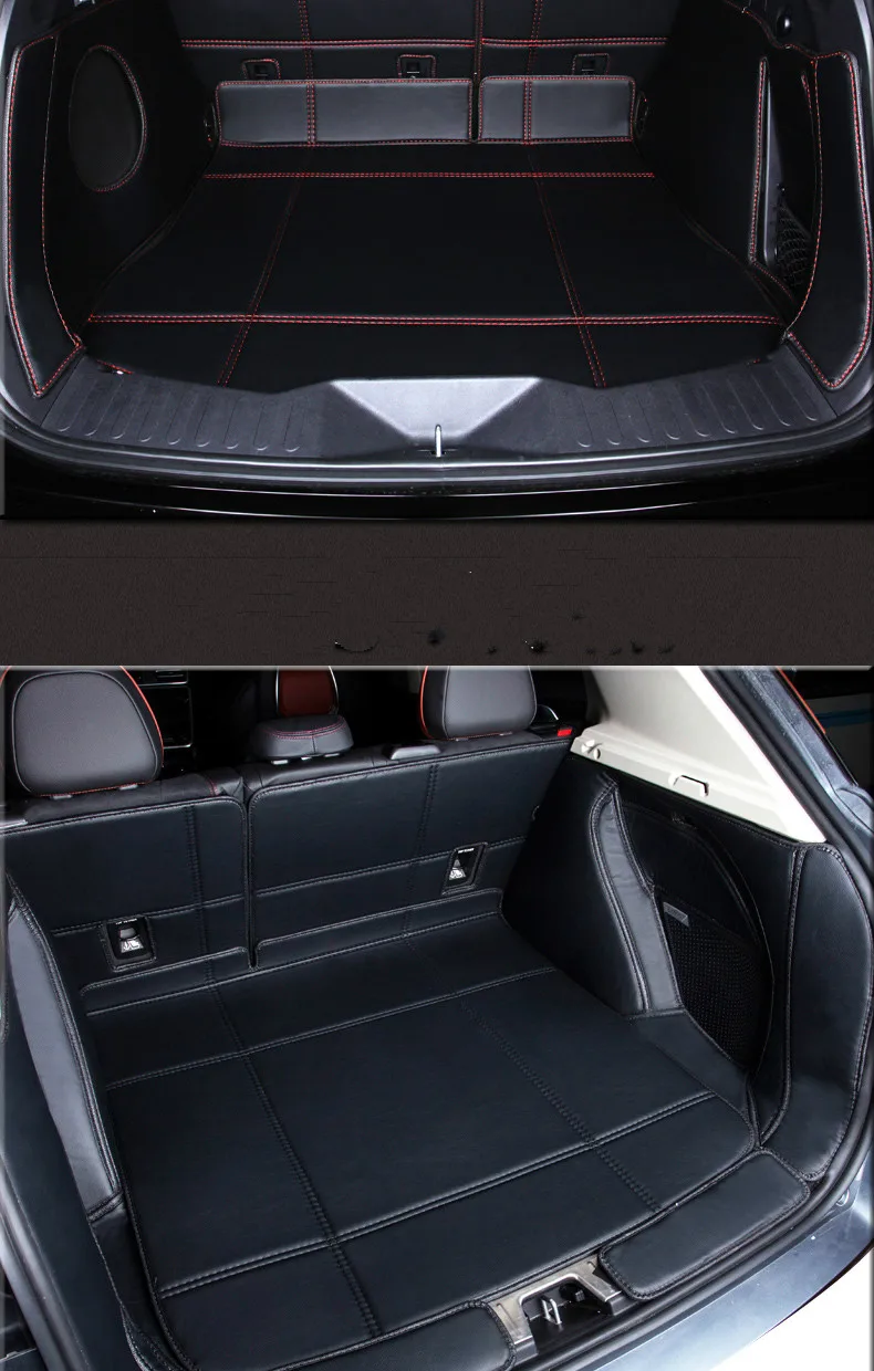 С полным покрытием из Водонепроницаемый загрузки ковры нескользящий прочный специальные багажнике автомобиля коврики для SUZUKI Jimny, Vitara SX4 Swift Ignis