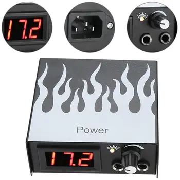 

New Digital LCD Tattoo Power Supply for Tattoo Machine Professional Permanent Makeup Tattoo Supply Body Make up Tool