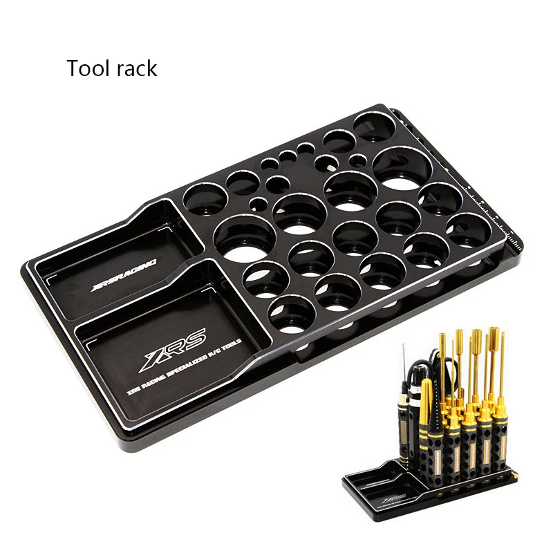 

Free shipping XRSRACING high quality metal model screwdriver socket tool holder screw disk Aluminum 6061 internal suspension