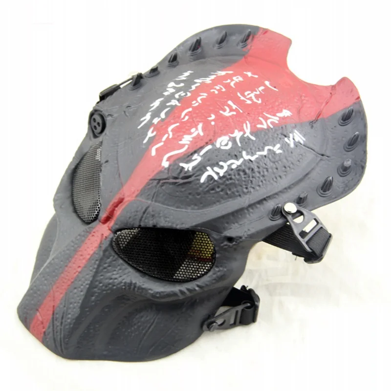 Predator Wolf 2.0 Wargame Tactical Wire Mesh Full Face Mask Cosplay Halloween Military Army Airsoft
