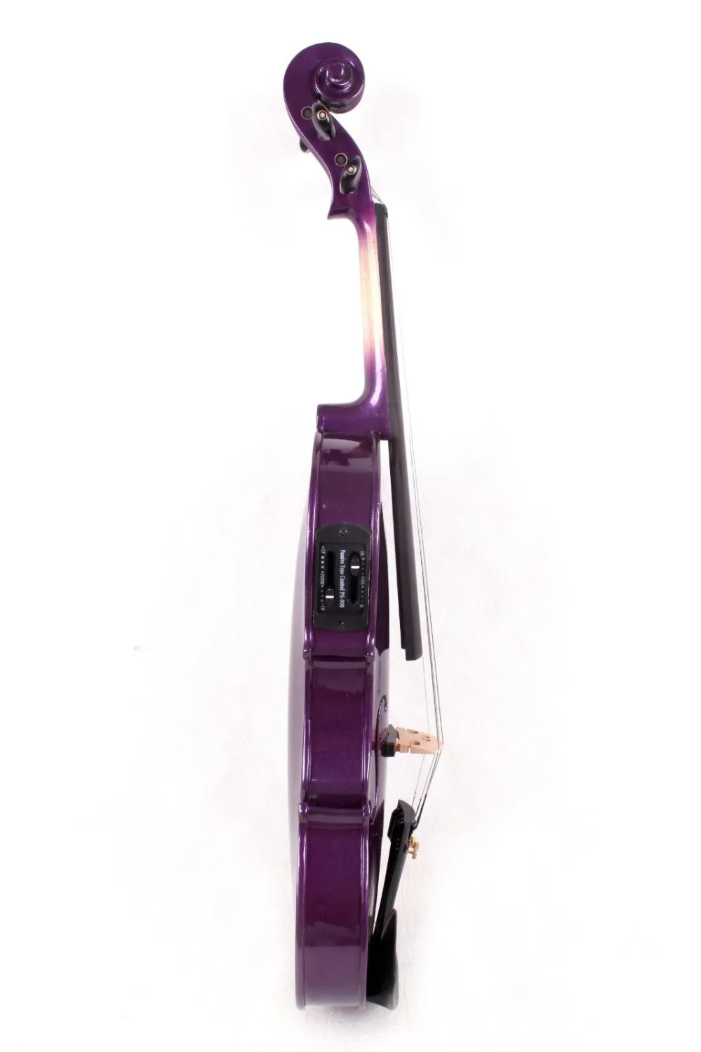 Purple Electric /Acoustic Viola ,free with Case Bow, Maple back,Spruce top