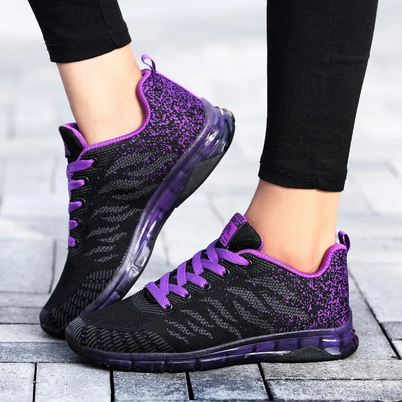 Hundunsnake/летняя спортивная обувь для женщин; коллекция года; сетчатые женские кроссовки на воздушной подушке; Zapatillas Deportivas Mujer; черные беговые кроссовки для фитнеса; G-33