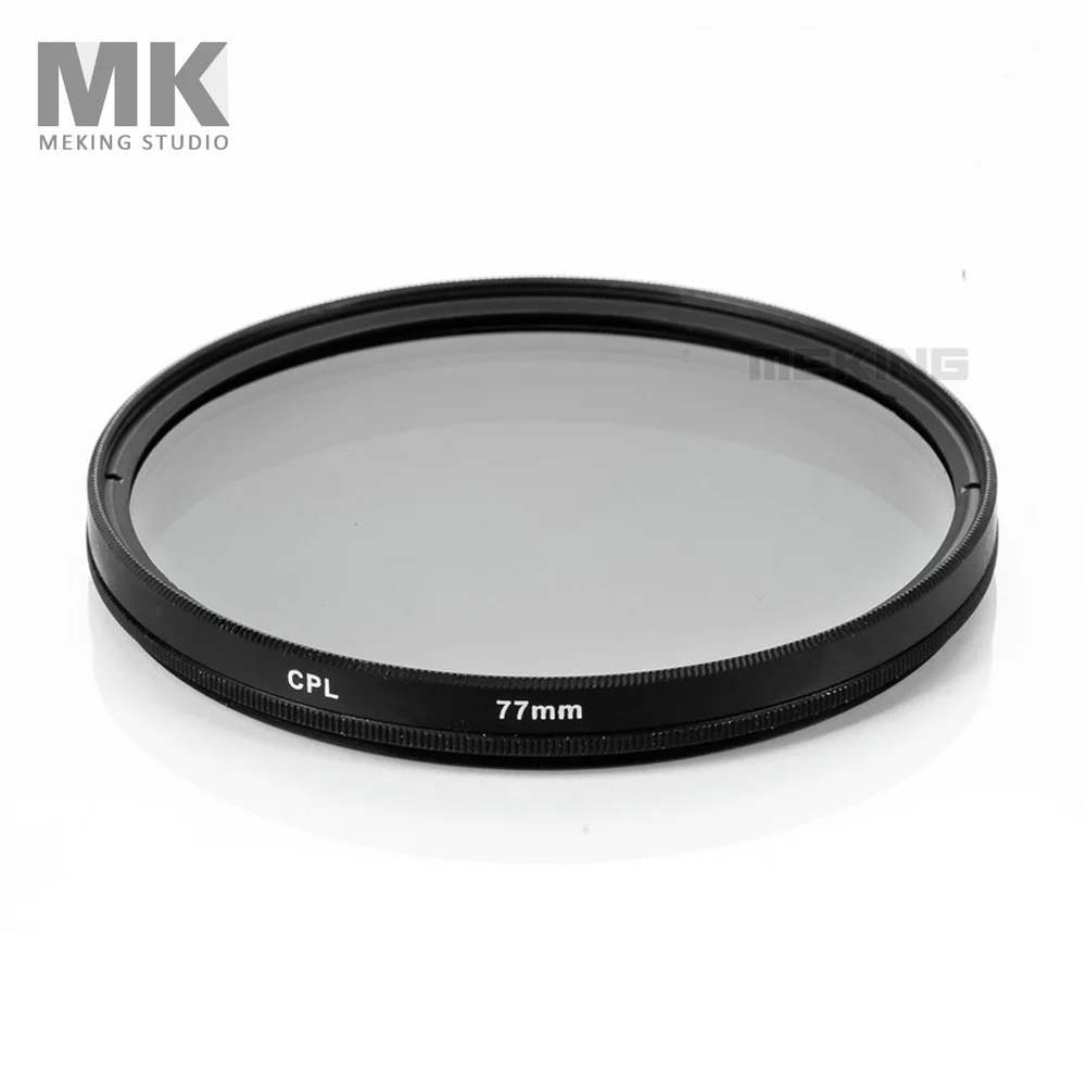 

Meking Camera Lens Filter CPL Circular Polarizer DSLR Accessories for Nikon Canon Pentax Sony 52mm 58mm 62mm 67mm 72mm 77mm 82mm