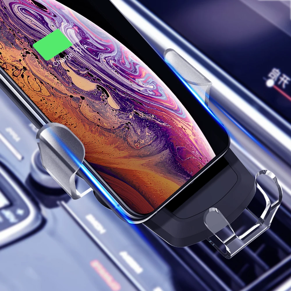 سيارة لاسلكية شاحن ترقية سطح الزجاج الذكي جهاز شحن حامل أجهزة سامسونج S10 زائد Xiaomi telefono اكسسوارات سيارة لاسلكية شاحن ترقية سطح الزجاج الذكي جهاز شحن حامل أجهزة سامسونج S10 زائد Xiaomi telefono اكسسوارات