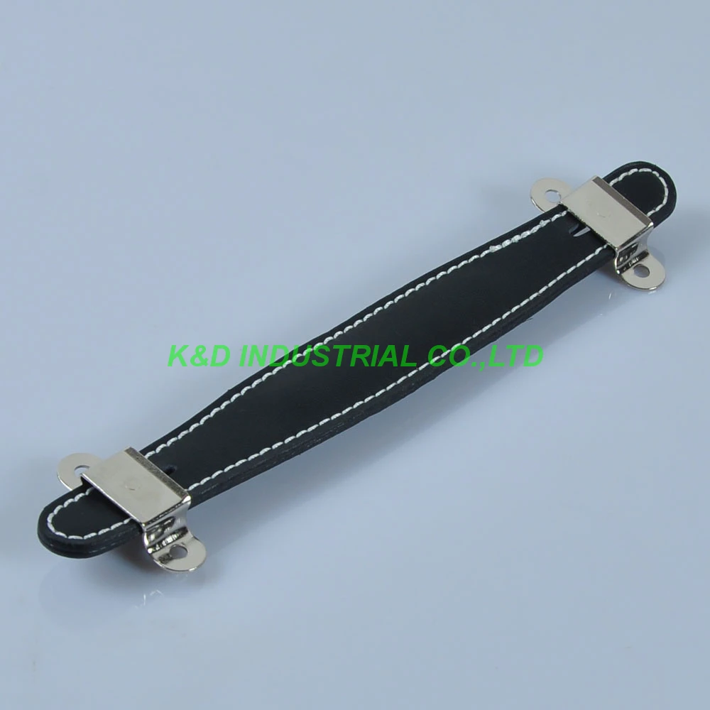 

2pcs Artifical Leather Handle For Guitar Tube Amplifier Cabinet Audio DIY