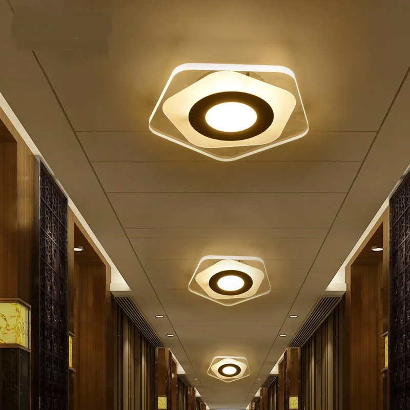 

s NEW torage creative Modern ceiling LED corridor Ceiling Lights lamp entrance hall light ultra-thin balcony lighting