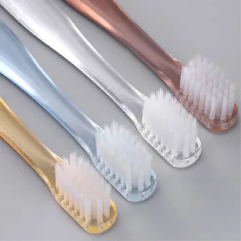 

4pcs/pack nanometer crystal toothbrush portable soft bristle teethbrush Eco Friendly brush oral cleaning care household tools