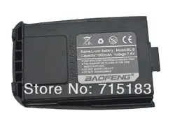 BL-5 7,4 V 1800 mAh Оригинальная литий-ионная аккумуляторная батарея исключительно для Baofeng BF-530I Двухдиапазонная рация