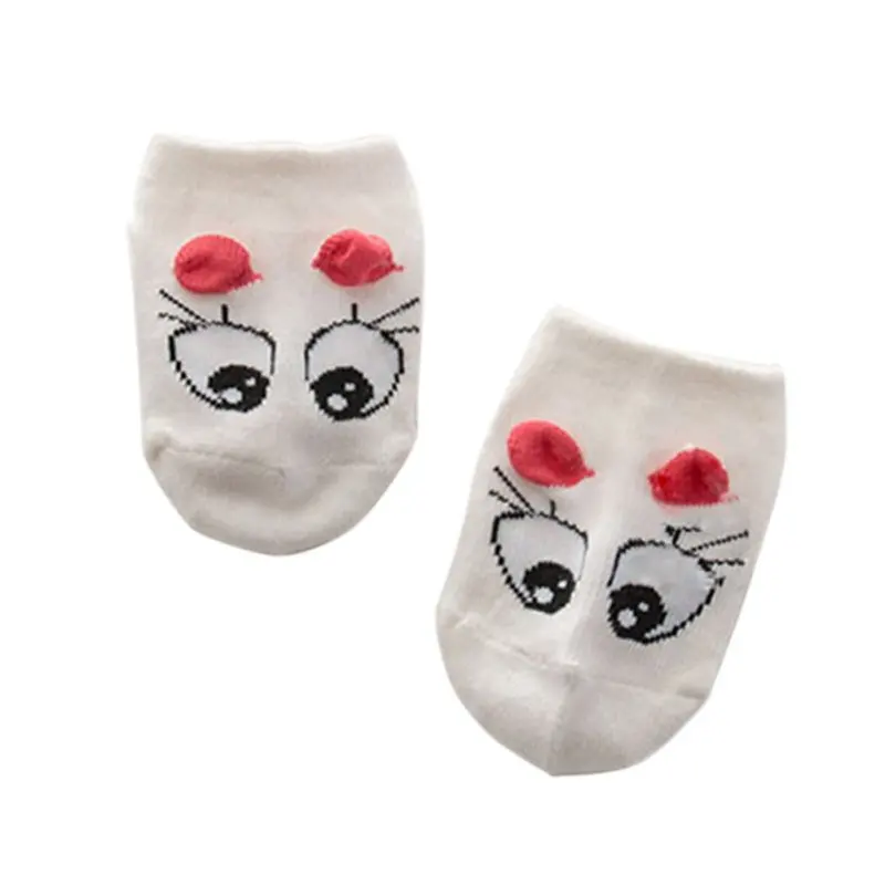 Хлопковые носки унисекс для маленьких детей; милые детские носки-тапочки для маленьких мальчиков