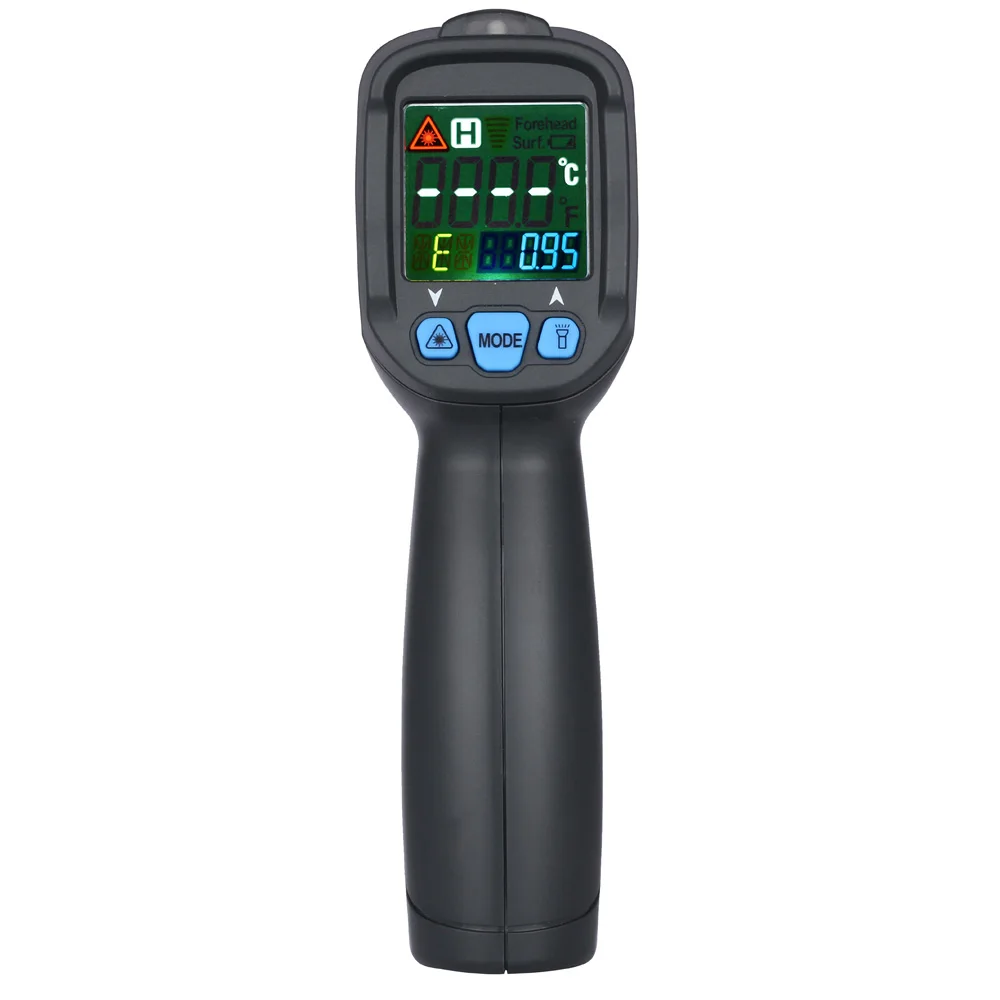 

BSIDE BTM21C Infrared Laser Thermometer Color LCD Double Row Display Handhold Test Device Battery Powered Temperature Instrument