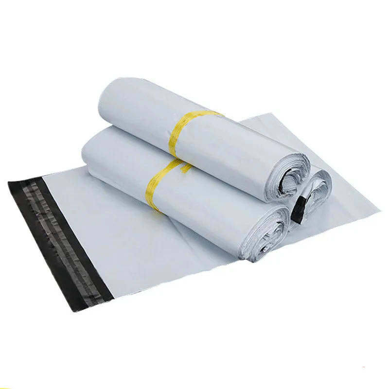 White color self adhesive poly mails polyphonic mail post envelopes