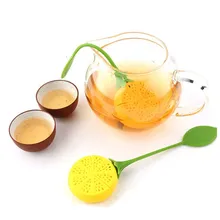 3 шт. фруктовый лимонный дизайн силиконовый ситечко для чая рассыпной чай мешок-сито ПЕРФОРИРОВАННОЕ ситечко для трав и специй Фильтр Инструменты кухонные аксессуары