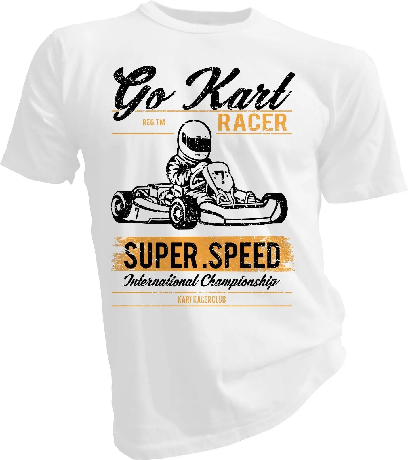 

Brand T-Shirt Men 2019 Fashion Go Kart Super Speed, Racer, Motor Kids T-Shirt Print Tees Short Sleeve O-Neck