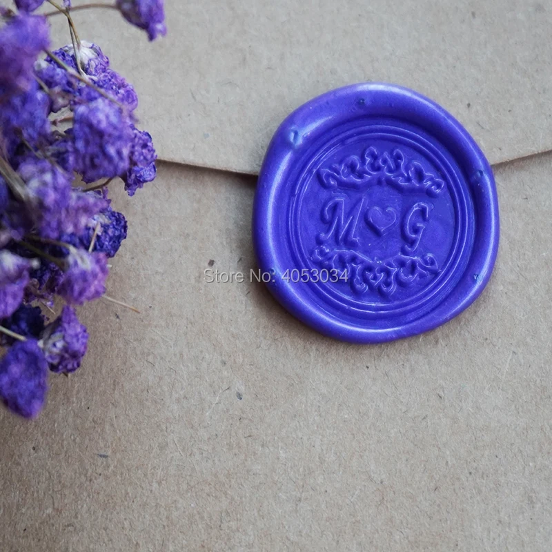 

customize double Name 2 initials personalized Letter stamp/Sealing Wax /wedding Wax Seal Stamp Custom invitations envelop