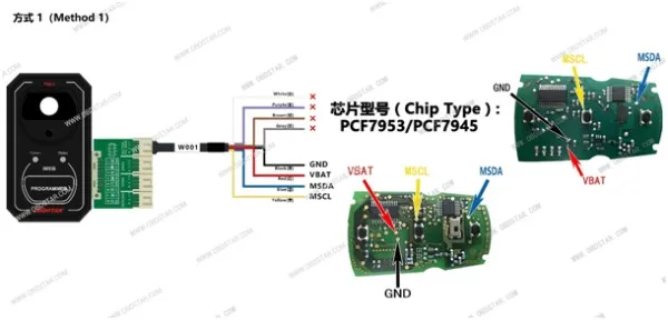 OBDSTAR P001 Программист RFID и возобновить ключ и EEPROM функции 3 в 1 работа с OBDSTAR X300 DP Master вместо RFID адаптер