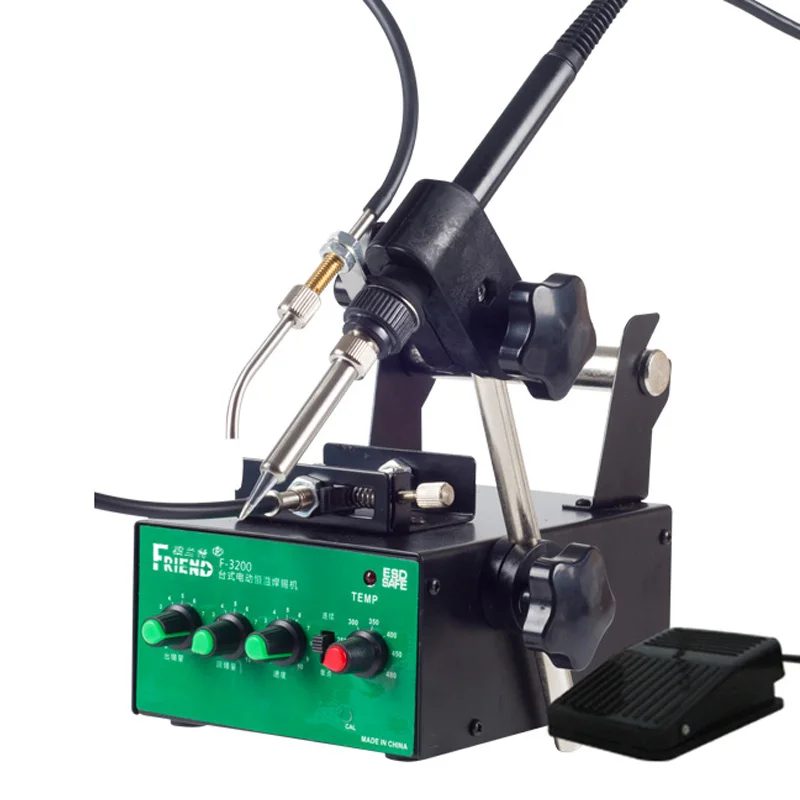 

F3200 automatic sent tin foot soldering machine anti-static constant temperature lead-free soldering machine soldering station