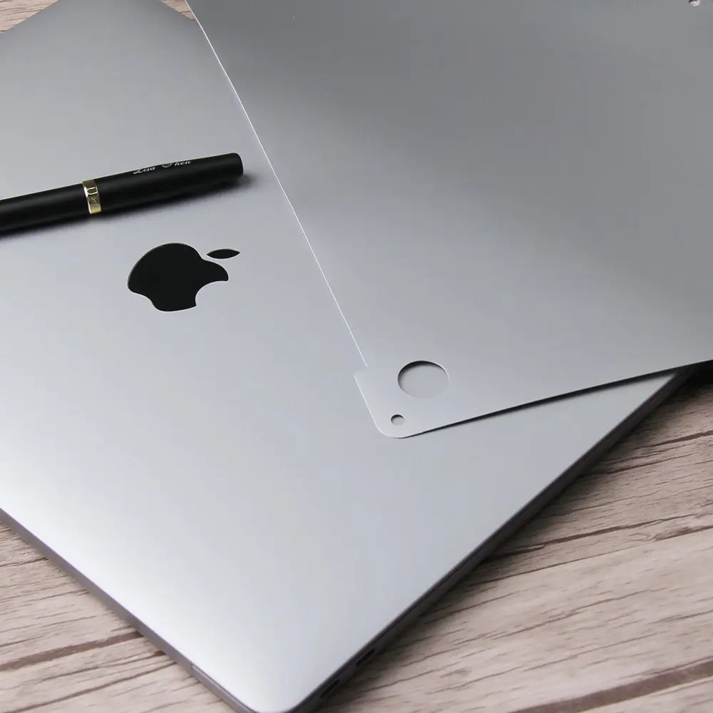 Premium A1466 A1369 Gray Full-sized Body 4-in-1 Vinyl Pure Color Laptop Sticker Protective Skin Decal for early MacBook Air 13"