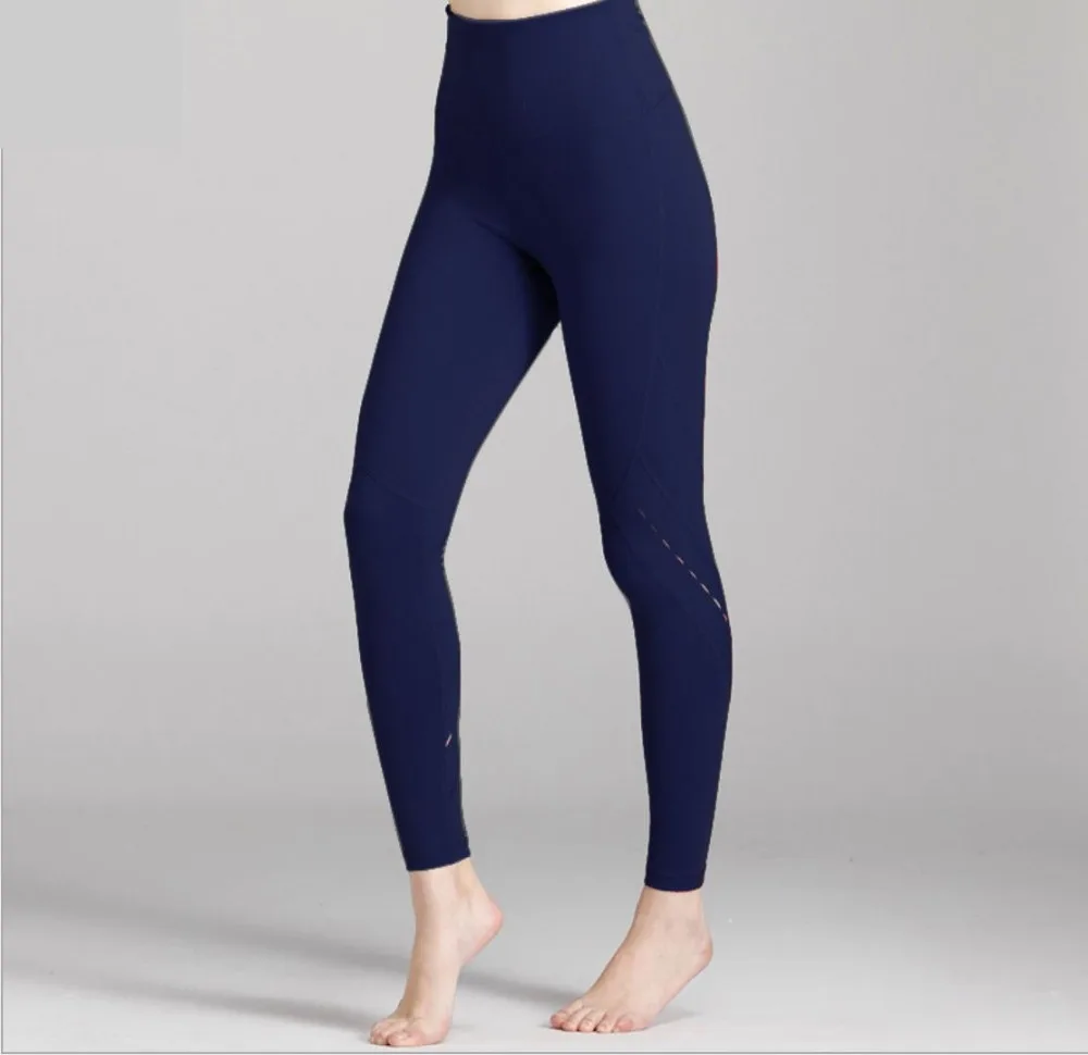 Brand New Womens Autumn Good elasticity Pure color High