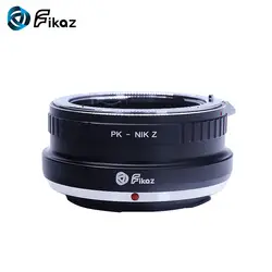 Fikaz PK-Nik Z крепление линзы камеры переходное кольцо для Pentax P PK Крепление объектива Nikon Z крепление Z6 Z7 Камера адаптер объектива