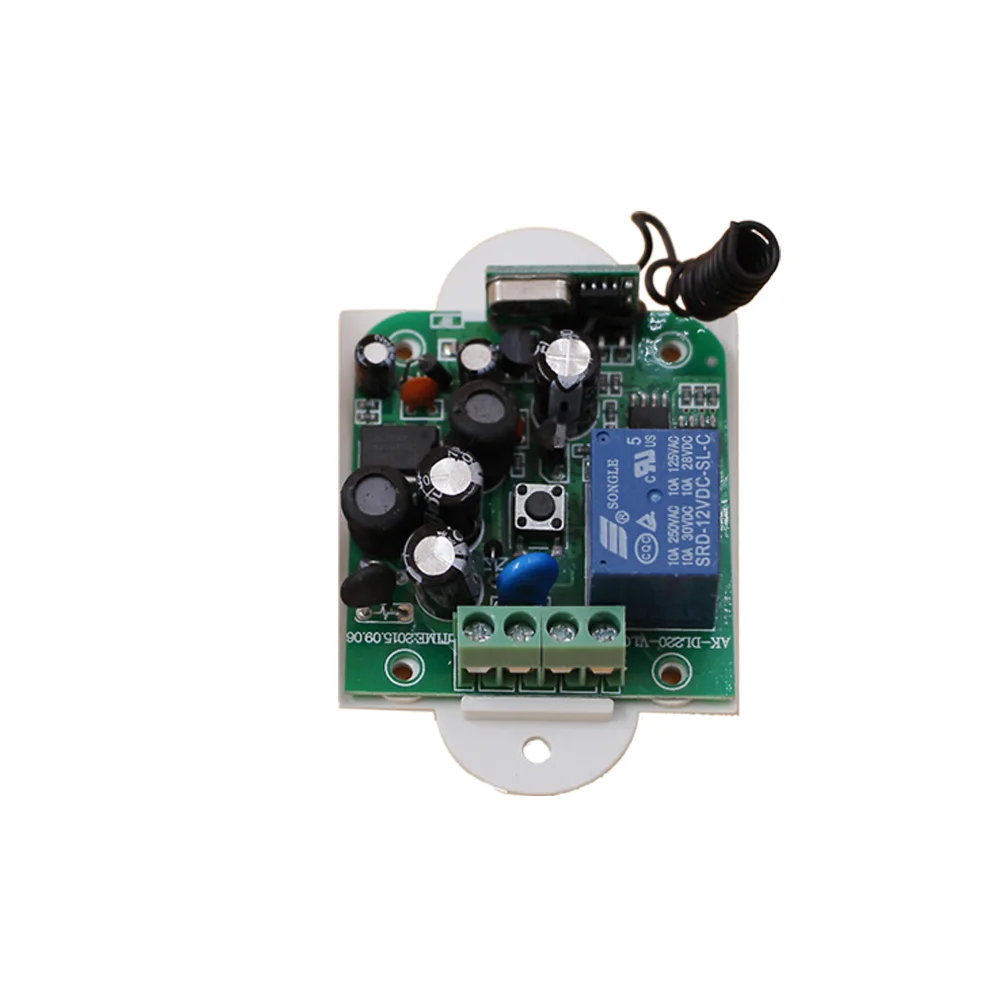 Hot Sales AC85V110V 120V 220V RF Wireless Remote Control Switch with Manual Button 1Receiver +4Transmitter Smart Home 315/433MHZ