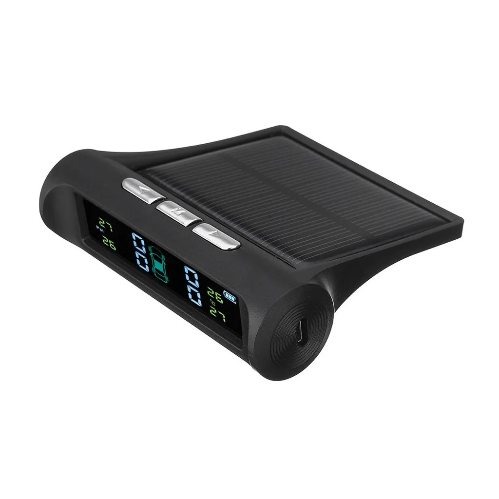 

HIPERDEAL Car Tire Tyre Wheel Wireless Solar External 500mAh Tester 18Dec06