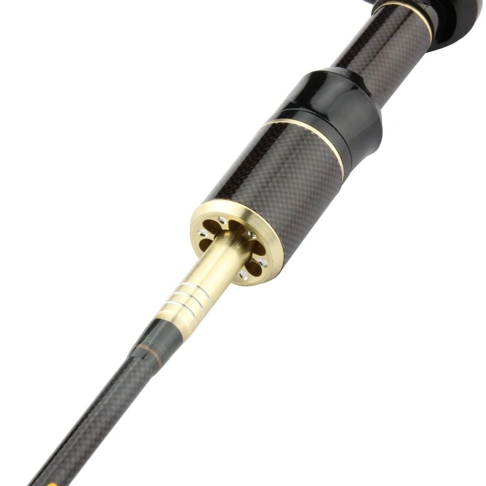 Rosewood 2 Top Tips Fishing Rod Spinning Travel Ultra Light 1.8m UL Lure Fishing Rod 3 Sections Carbon Fiber Spinning Rods Pole  (3)