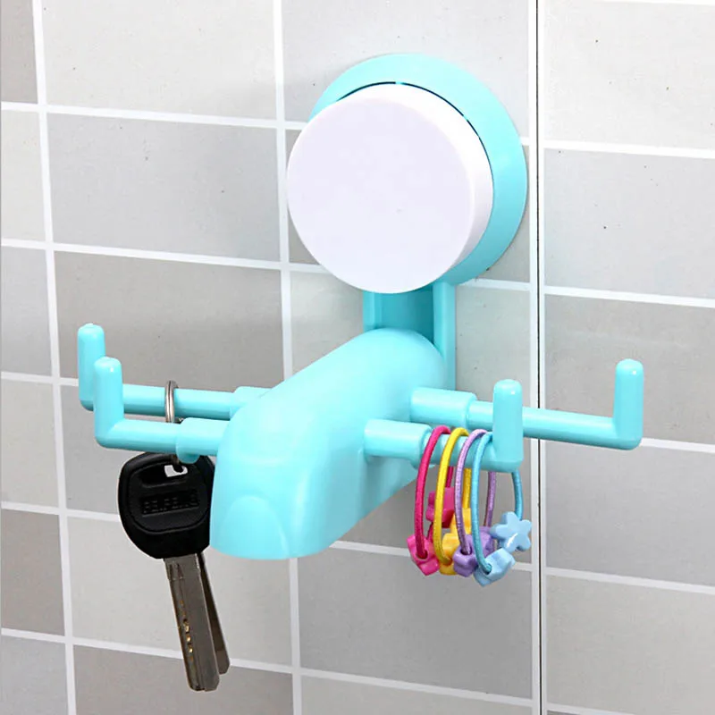 1Pc Plastic Bathroom Hooks Set New Fashion Portable Hooks Bathroom