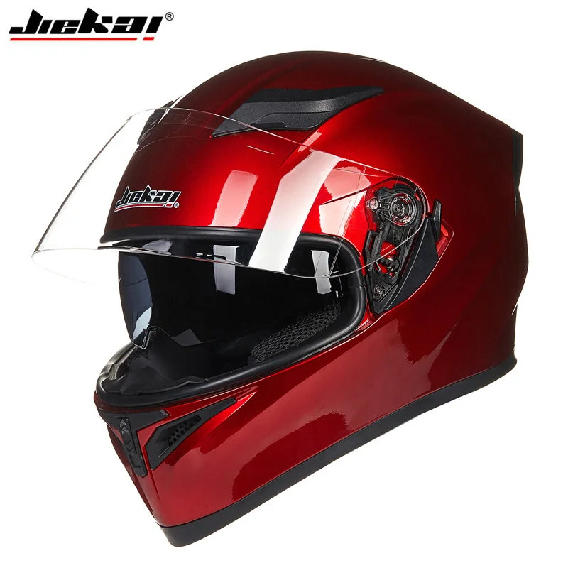 Мотоцикл Jiekai шлем Casco Moto Cascos Para Moto Capacetes De Motociclista откидной шлем Capacete Moto шлем мотоциклетный - Цвет: 4