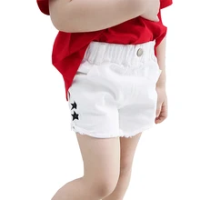 Шорты для маленьких девочек повседневная одежда для маленьких девочек детские джинсовые шорты для девочек, летние джинсовые штаны для детей 1, 2, 3, 4, 5, 6 лет