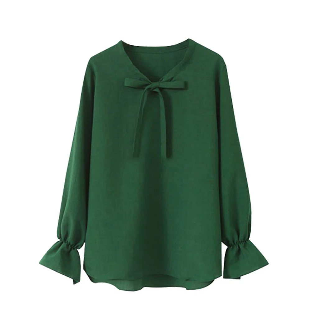 spring fashion 2019 Autumn Long Sleeve high blouse shirt