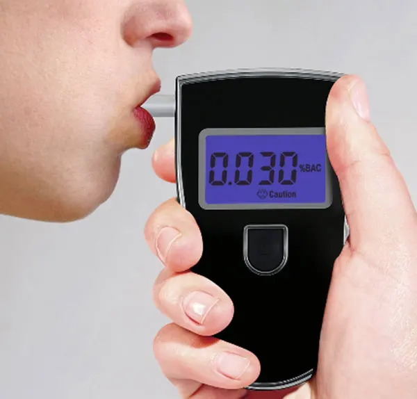 Professional Digital Breath Alcohol Tester Breathalyzer Alcoholmeters