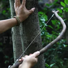 EDC аварийная Шестерня из нержавеющей стали, Проволочная пила, для улицы, практичная, для кемпинга, пеших прогулок, ручная, стальная веревка, цепная пила, инструменты для выживания