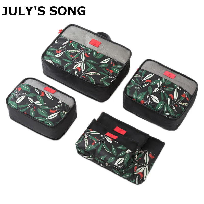 

2017 TRAVEL LIST 6PCS/Travel Storage Bag Set for Clothes Organizer Pouch Suitcase Home Closet Divider container Organiser