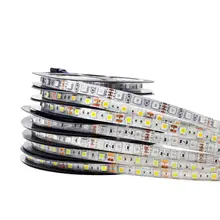 Светодиодная лента 5050 RGB Водонепроницаемая 12 В RGB/белый/теплый белый/RGBW/RGBWW Fita Светодиодная лента s Гибкая неоновая лента Luz монохромная