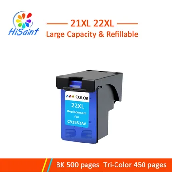 

Hisaint 1 pc 22XL Refilled Ink Cartridge Use for HP 22 XL for HP Deskjet F2280 F2180 F4180 F380 F2238 D1360 D1460