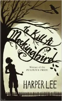 

To Kill A Mockingbird Book cover Locket Necklace keyring bronze & SILVER tone B0963